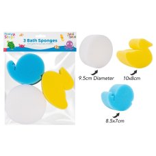 FS760: 3 Pack Bath Sponges